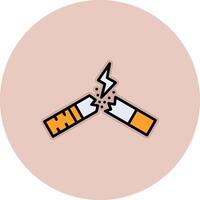 Quit Smoking Vector Icon