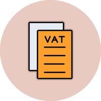 Vat Vector Icon