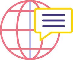 World Communication Vector Icon