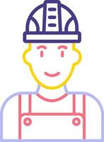 Factory Worker Vector Icon