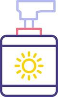 Sunblock Vector Icon