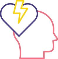 Broken Heart Vector Icon