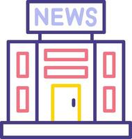 News Office Vector Icon