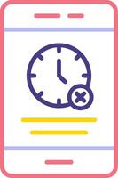 No Time Vector Icon