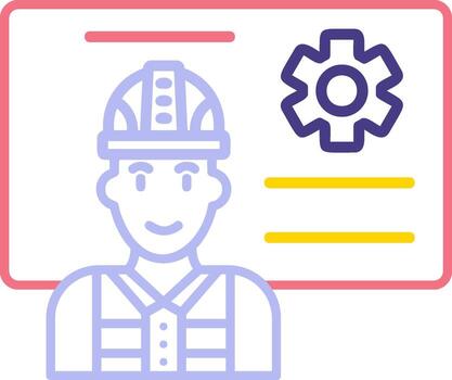 icono de vector de presentación