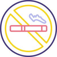 No Smoking Vector Icon