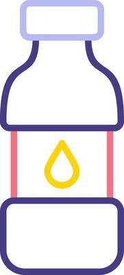 Water Bottle Vector Icon