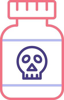 Poison Vector Icon