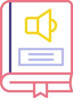 Audio Book Vector Icon