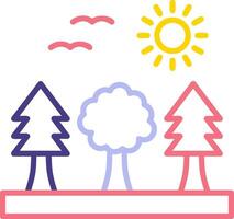 Forest Vector Icon