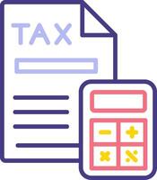 Tax Calculation Vector Icon