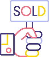 Sold Vector Icon