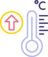 High Temperature Vector Icon