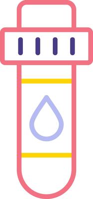 Blood Test Vector Icon
