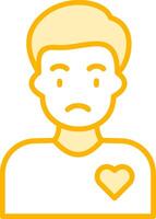 Volunteer Man Vector Icon