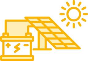 Solar Energy Vector Icon