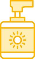 Sunblock Vector Icon