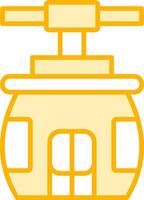 Cableway Vector Icon