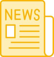 Newspaper Vector Icon