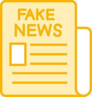 Fake News Vector Icon