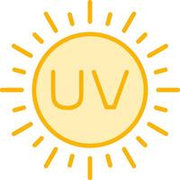 Ultravoilet Vector Icon