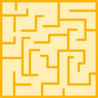 Maze Vector Icon