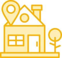 Home Location Vector Icon