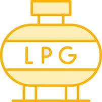 Liquefied Petroleum Gas Vector Icon