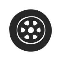 Hand drawn Car tire vector illustration