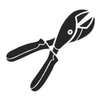 Hand drawn wire cutter vector illustration