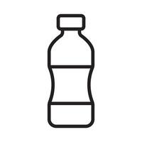 water bottle icon design vector template