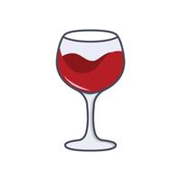 wine glass icon design vector template