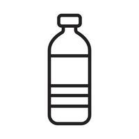 water bottle icon design vector template