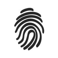 Hand drawn Fingerprint vector illustration