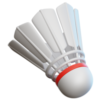 badminton volano 3d illustrazione per ragnatela, app, infografica, eccetera png