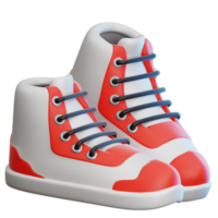 Running Shoes 3D Illustration for web, app, infographic, etc png