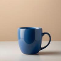 AI generated coffee mug mockup photo