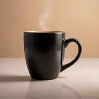 AI generated coffee mug mockup photo