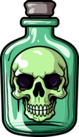 ai généré poison bouteille clipart conception illustration png