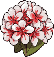 AI generated Beautiful flower clipart design illustration png