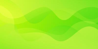 Abstract colorful green curve background, green gradient dynamic wallpaper with wave shapes. Suitable for banners, templates, sales, events, ads, pages, web, and others vector