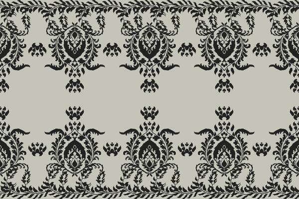 Ikat tribal Indian seamless pattern. Ethnic Aztec fabric carpet mandala ornament native boho chevron textile.Geometric African American oriental traditional vector illustrations. Embroidery style.