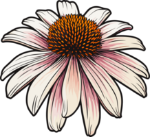 ai gegenereerd korenbloem clip art ontwerp illustratie png