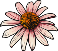 ai gegenereerd korenbloem clip art ontwerp illustratie png