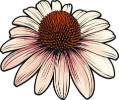 ai gegenereerd korenbloem clip art ontwerp illustratie png