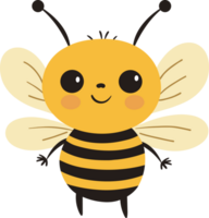 ai generiert süß Biene Clip Art Design Illustration png