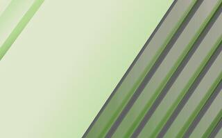 green and gray striped background with a green stripe vector