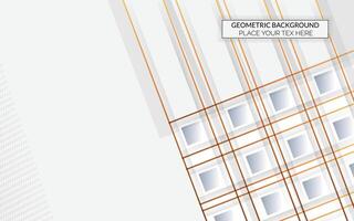 abstract geometric background with orange lines vector