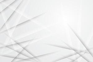Abstract gradient white monochrome background vector