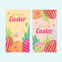 colección de contento Pascua de Resurrección instagram cuentos vector